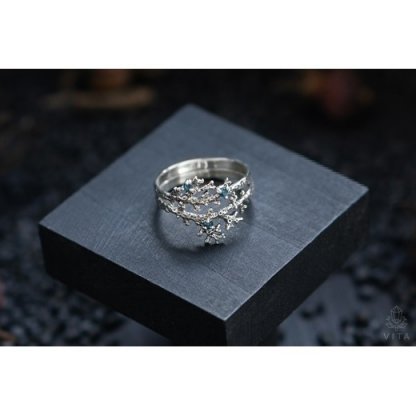 Coral Pair Rings
