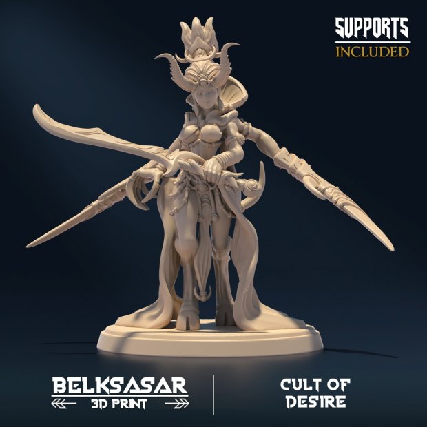 Queen Mirai Figure (Unpainted)