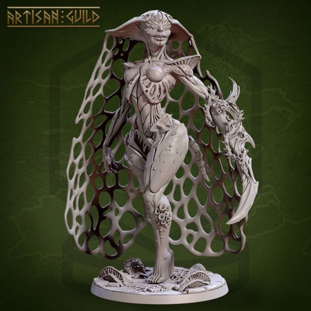 Avatar of Melmora - Lady of the Pestilence Figure (Unpainted)