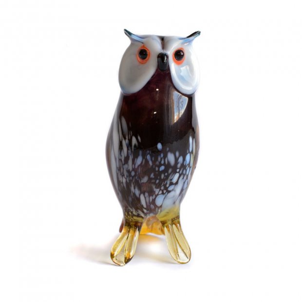 Standing Owl Figure