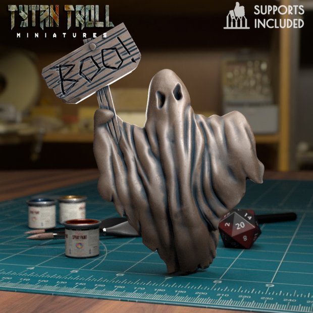 Mister Boo Figure (Unpainted)