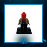 Red Masked Antihero Minifigure