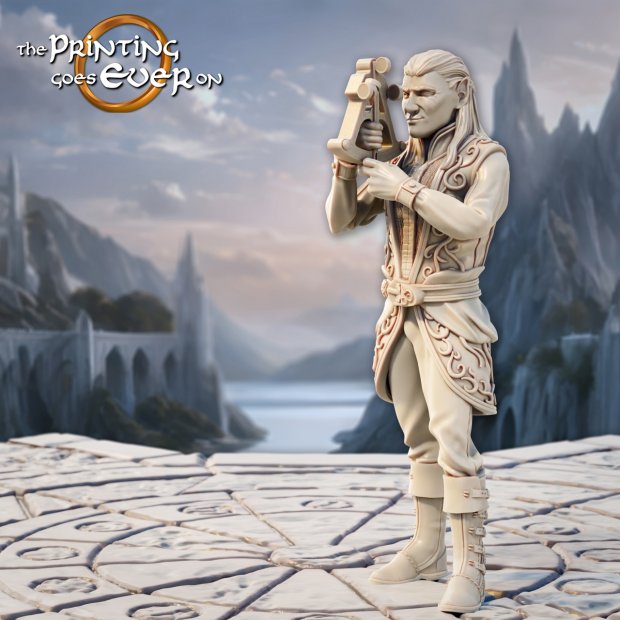 Watching Elf Figure (Unpainted)