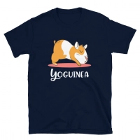 Yoguinea Yoga With a Guinea Pig T-Shirt