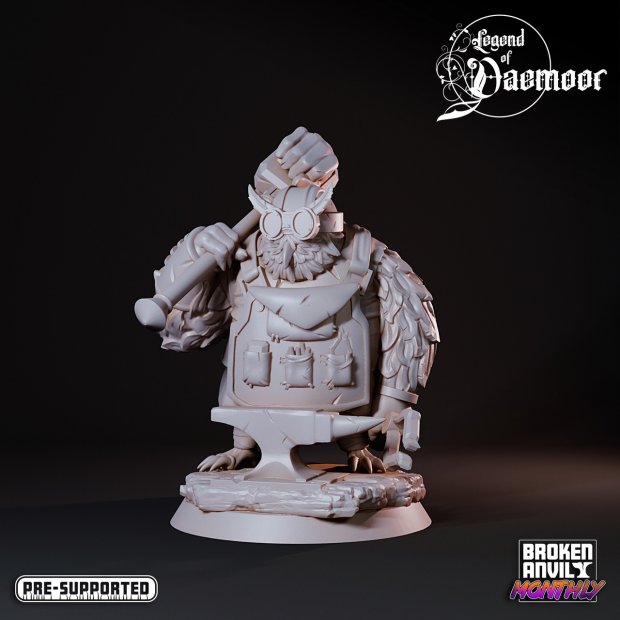Sovlin inventor Figure (Unpainted)