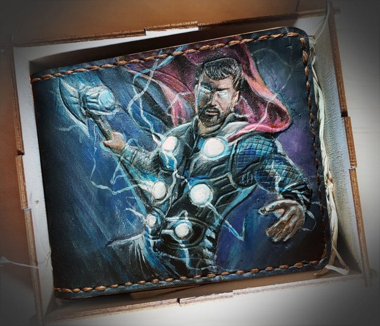 Handmade Marvel - Thor Avengers Custom Wallet
