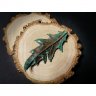 Japanese Forest Leaf Brooch
