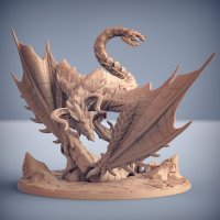 Dragon Peak Wyvern Figure (Unpainted)