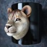 Lioness Mug With Decor