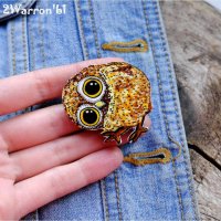 Owl Brooch