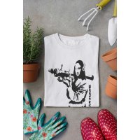 Mona Lisa Bazooka T-Shirt