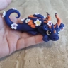Flower Baby Dragon Figure