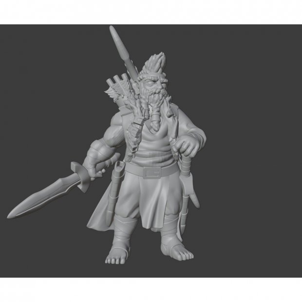 Egarth Wyhill Figure (Unpainted)