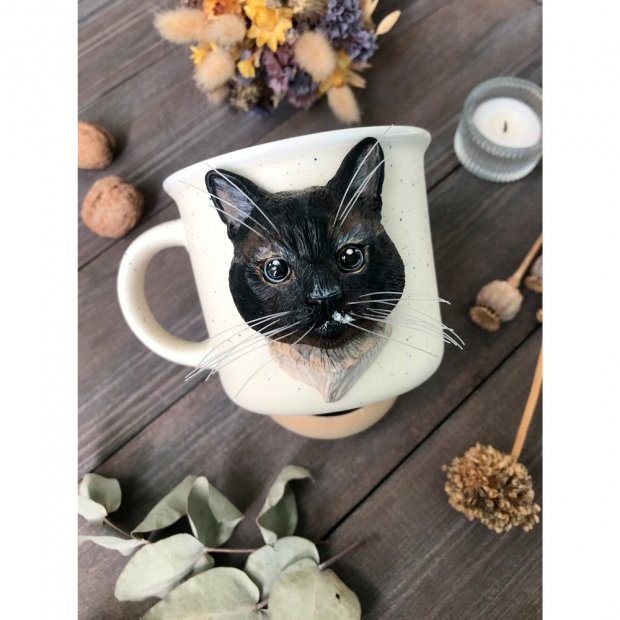 Black Cat Mug