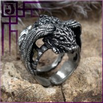 Winged Lion Ring