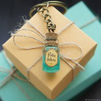 Handmade Harry Potter - Felix Felicis V.2 Keychain