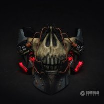 Cyberpunk Half-mask