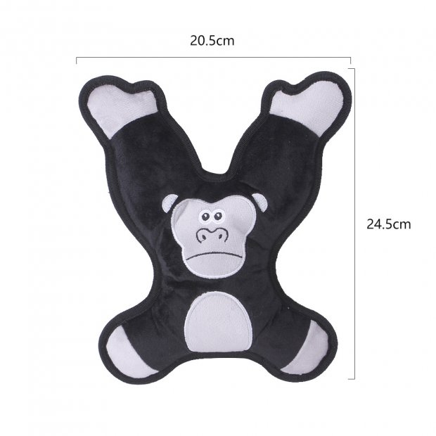 Squeaky Plush Pet Toy (Chimpanzee)