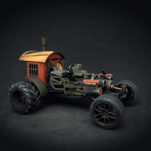 Steam locomobile Model