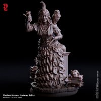 Madame Serena is a Fortune Teller Figure (Unpainted)