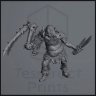 The Blind Drowned Man is an Undead from the Depths Figure (Unpainted)