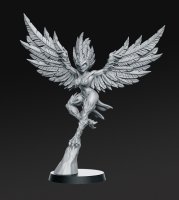 Harpy Queen Azzali Figure (Unpainted)