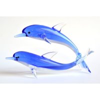 Handmade Dolphins Figure