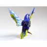 Blue Hummingbird Figure
