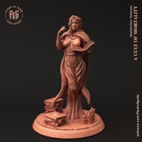Court Enchantress Figure (Unpainted)
