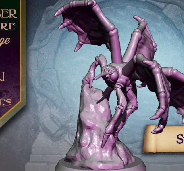 Stirge Figure (Unpainted)