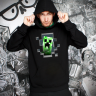 JINX Minecraft Men's Creeper Inside Pullover Hoodie