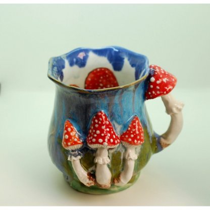 Big Fly Agaric Mug With Decor
