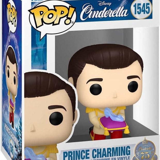 Funko Pop Disney: Cinderella's 75th Anniversary - Prince Charming Figure