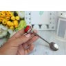 Strawberry In Chocolate Spoon With Decor