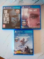 The Last of Us Part II, Detroit: Become Human, Horizon Zero Dawn Complete Edition PS4 Games