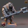 Basher Cree Werebear Figure (Unpainted)