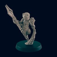 Toadman Assassin Figure (Unpainted)