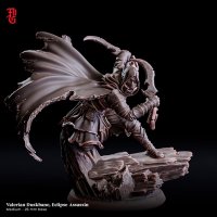 Valerian Twilight's Bane, The Rogue Assassin Figure (Unpainted)
