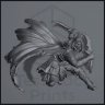 Valerian Twilight's Bane, The Rogue Assassin Figure (Unpainted)