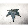 Blue Maple Leaf Pendant Necklace