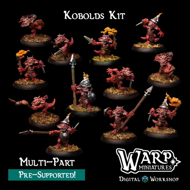 Kobolds Kit Figure (Unpainted)