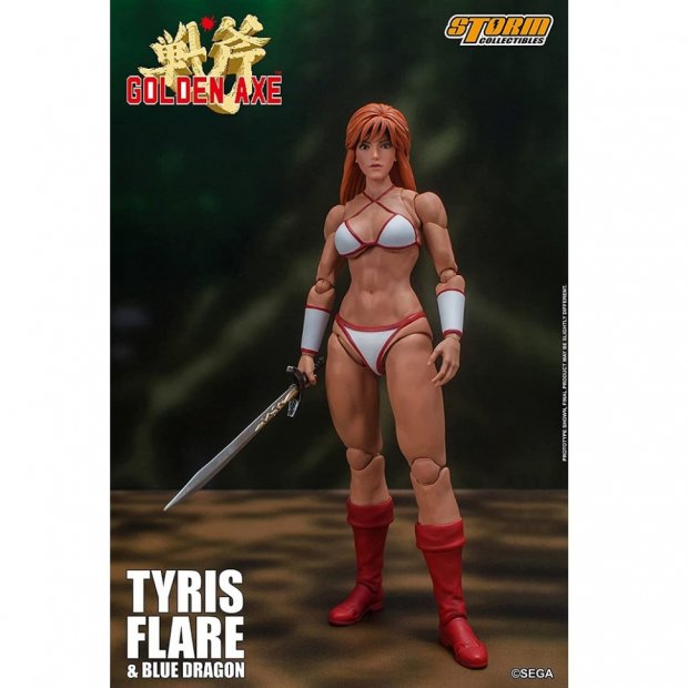 Storm Collectibles Golden Axe - Tyris Flare & Blue Dragon 1/12 Action Figure