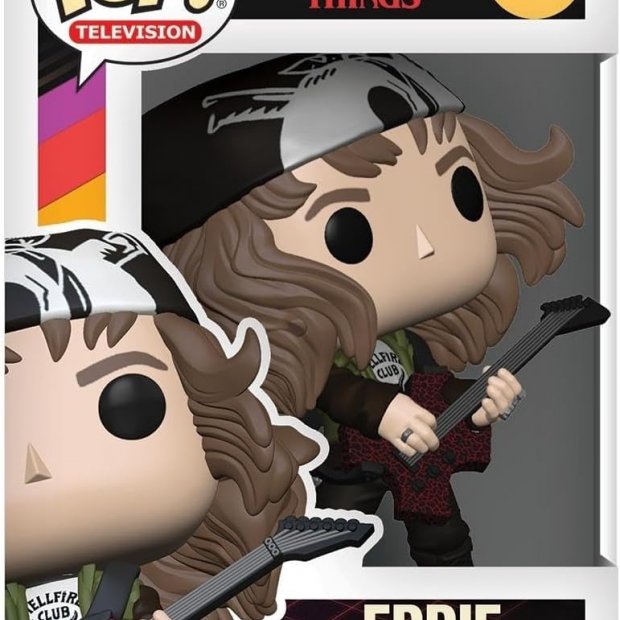 Funko Pop TV: Stranger Things - Hunter Eddie with Guitar Figure