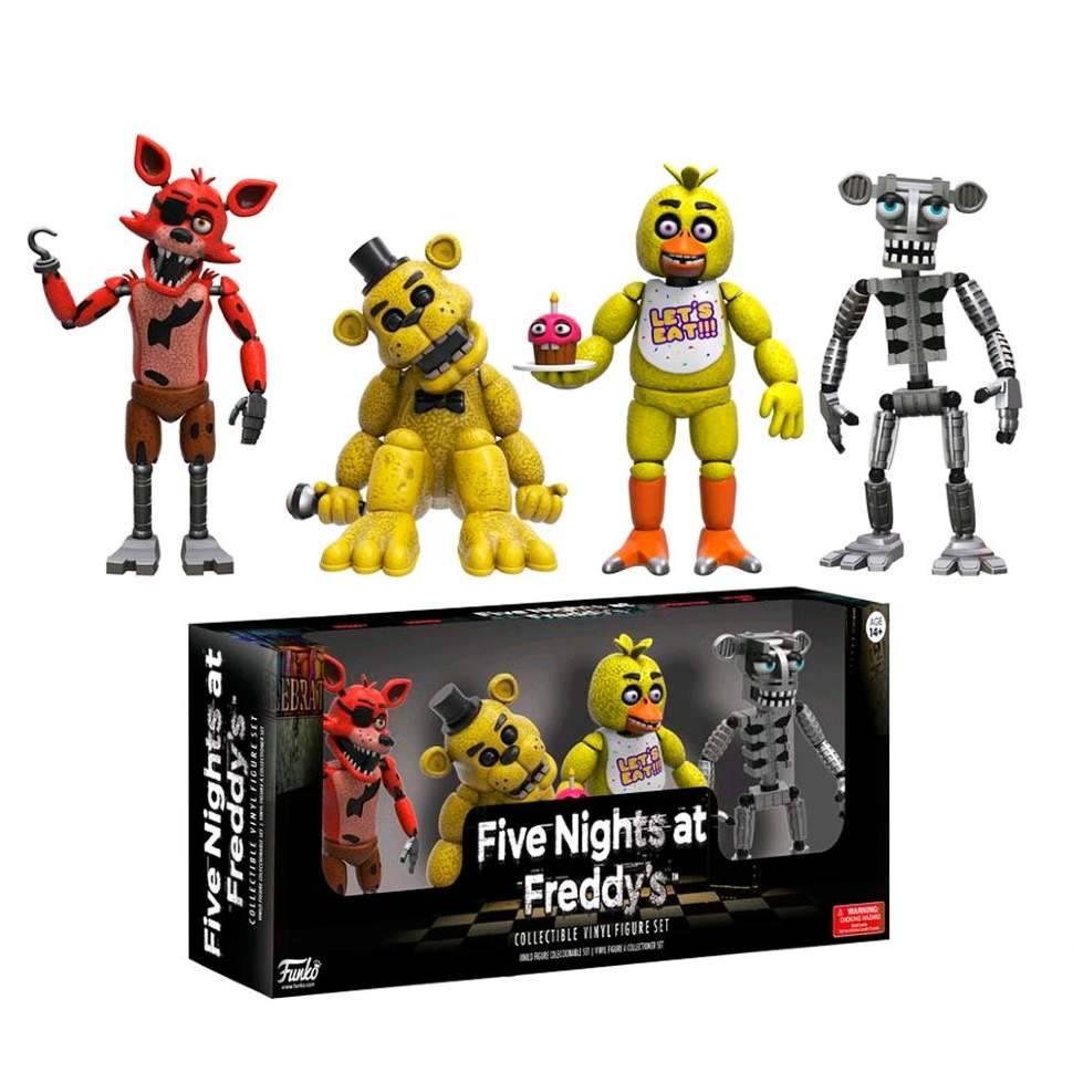 Funko Five Nights at Freddy's 4 Figure Pack (Set 1) Toys Buy at G4SKY.net