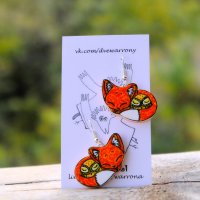 Fox and Owl V.2 Earrings