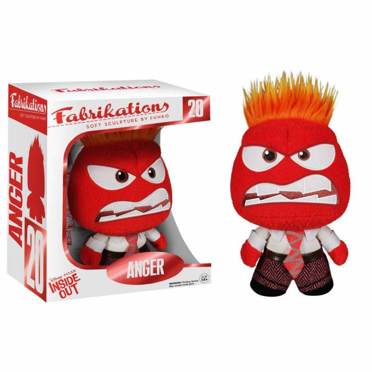 Funko Fabrikations: Inside Out - Anger Plush Toy