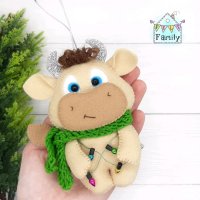 Bull With Garland V.2 Plush Toy