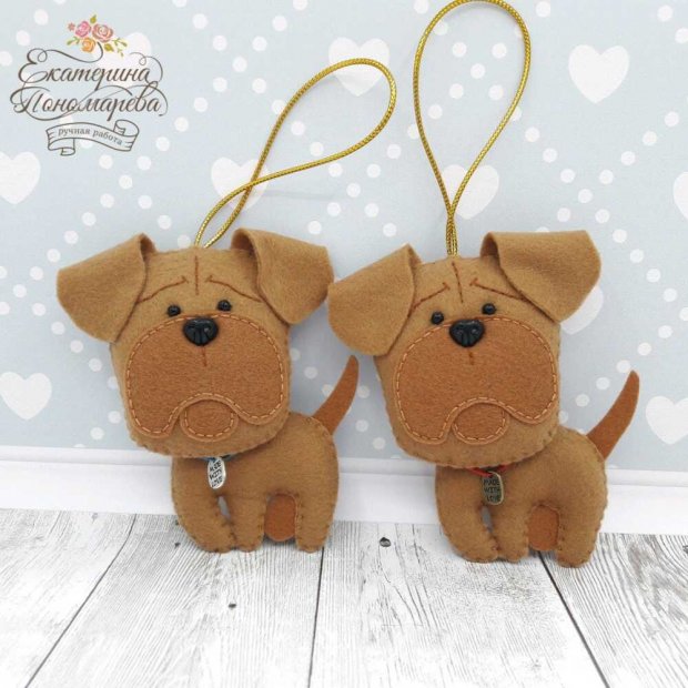 Brown Puppy Plush Toy