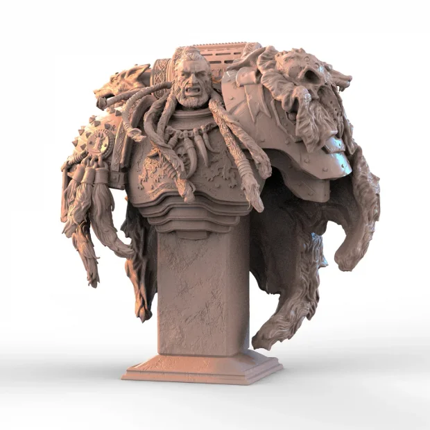 Lord of Wolves Bust (Unpainted)