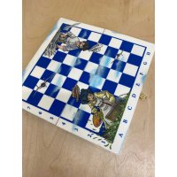 Handmade The Wind Rises (Blue) Everyday Chess